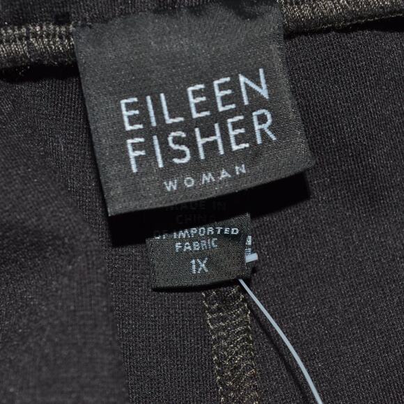 Women's Eileen Fisher Brown Pants - Picture 4 of 5